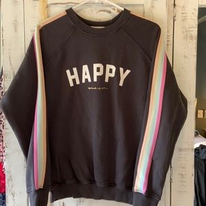 Spiritual Gangster Classic Crew Sweatshirt “Happy”